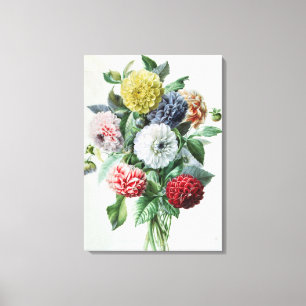 Impressão Em Tela Dália