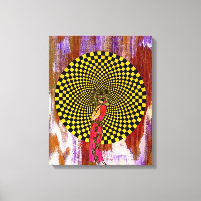 Impressão Em Tela Daliance de Michael Moffa (Frente)