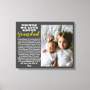 Impressão Em Tela Dama de fotos dos avós por todas as razões que v