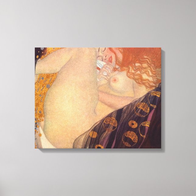 Impressão Em Tela Danae Gustav Klimt (Frente)