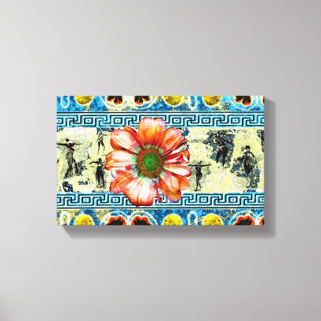 Impressão Em Tela Dança Antiga (Frente)