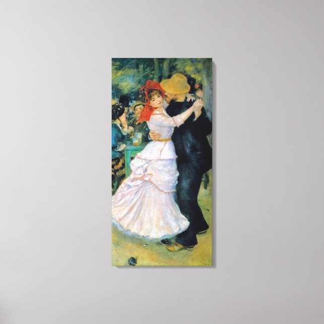 Impressão Em Tela Dança em Boudonal Renoir Fine Art (Frente)