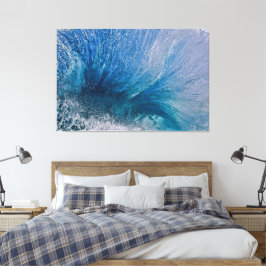 Impressão Em Tela Dança Oceânica 🌊 Movimento do oceano