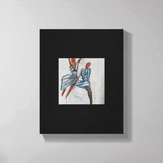 Impressão Em Tela Dança para a Alegria (Frente)