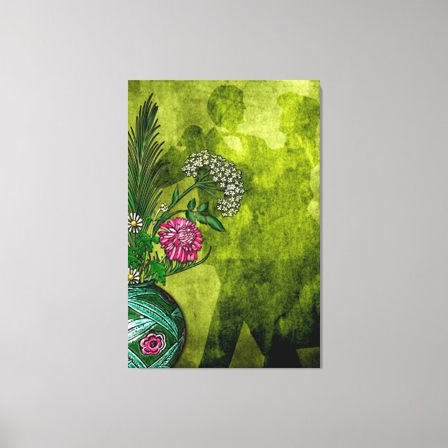 Impressão Em Tela Dança Sombra (Frente)