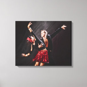 Impressão Em Tela Dançarinos do salão de baile
