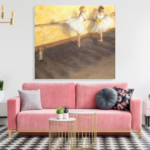 Impressão Em Tela Dançarinos no Bar por Edgar Degas, Balé de Vinta