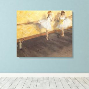 Impressão Em Tela Dançarinos no Bar por Edgar Degas, Balé de Vinta