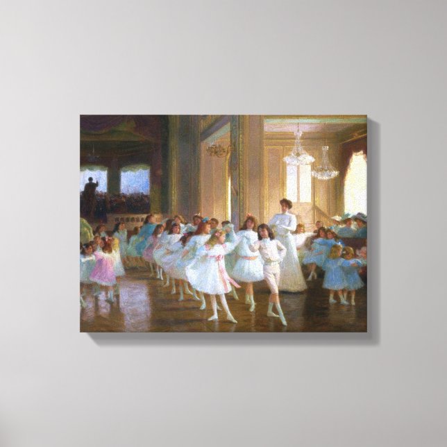 Impressão Em Tela Dance Show (Classe de Balé para Jovens Dançarinos) (Frente)