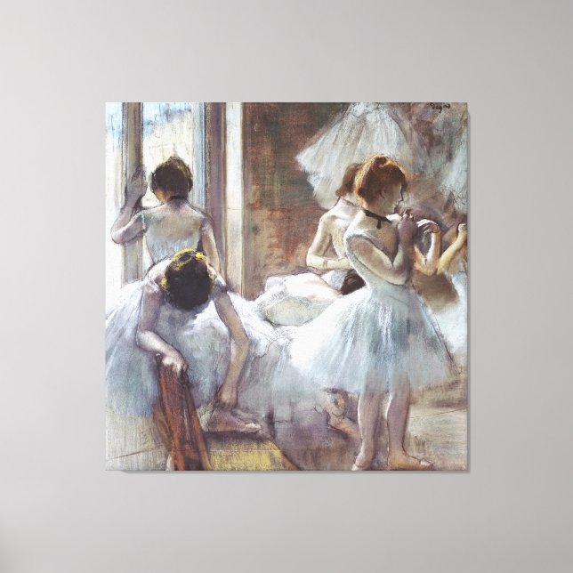 Impressão Em Tela Dancers Edgar Degas (Frente)
