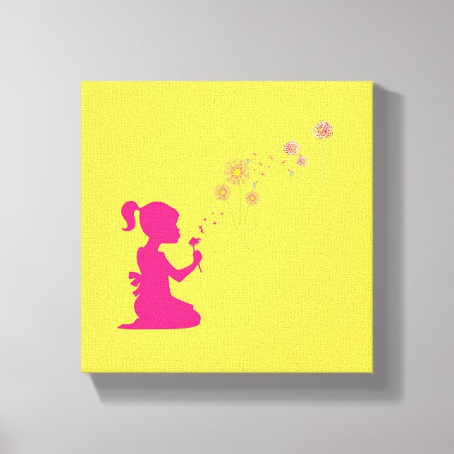 Impressão Em Tela Dandelion (Frente)