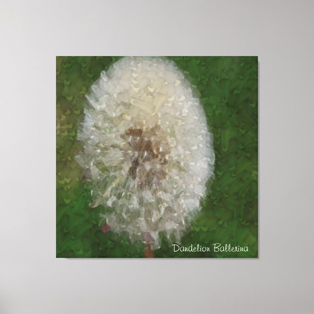 Impressão Em Tela Dandelion Ballerina (Frente)