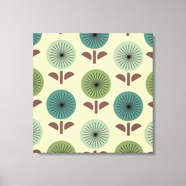 Impressão Em Tela Dandelions Atômicos (Frente)