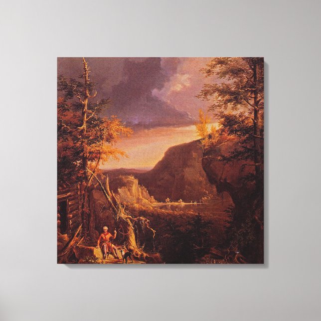 Impressão Em Tela Daniel Boone (Frente)