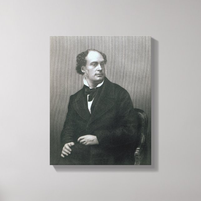 Impressão Em Tela Daniel Maclise, Esq AR (Frente)