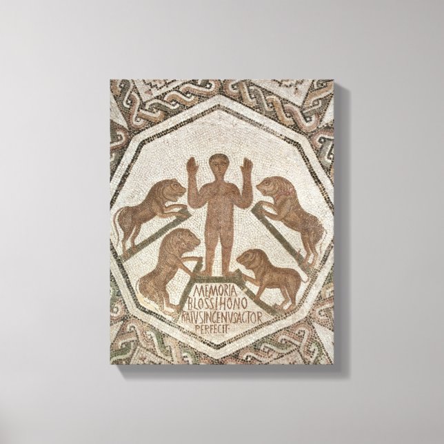 Impressão Em Tela Daniel na Den 2 dos Leões (Frente)