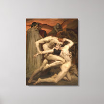Dante e Virgílio no Inferno (por Bouguereau)