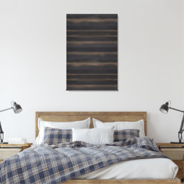 Impressão Em Tela Dark Japandi Madeira Carbonizada Carvão Minimalist