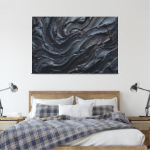Dark Layers – Moody Abstract Texture Art