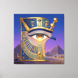 Impressão Em Tela Das Ägyptische Auge 
