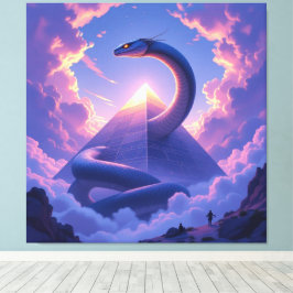 Impressão Em Tela „Das Geheimnis der Schlangengötter“