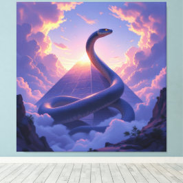 Impressão Em Tela „Das Geheimnis der Schlangengötter“