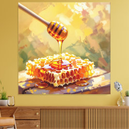 Impressão Em Tela Das Gold der Natur – Honig