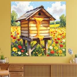 Impressão Em Tela Das Gold der Natur – Honig