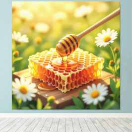 Impressão Em Tela Das Gold der Natur Honig