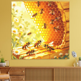 Impressão Em Tela Das Gold der Natur – Honig