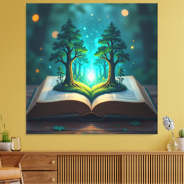 Impressão Em Tela  Das magische Märchenbuch   