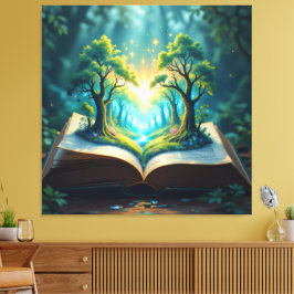 Impressão Em Tela  Das magische Märchenbuch   