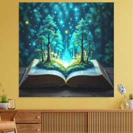 Impressão Em Tela  Das magische Märchenbuch   