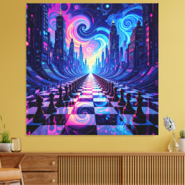 Impressão Em Tela Das Spiel der Könige – Schach