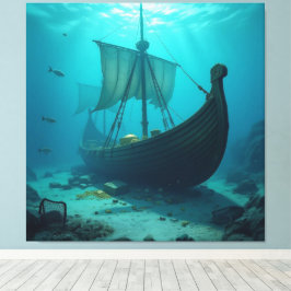 Impressão Em Tela   „Das versunkene Gold der Wikinger“  