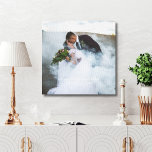 Impressão Em Tela Data de Nomes Personalizados de Keepsasasakings de<br><div class="desc">Adicione texto às suas fotos de casamento e mande-as impressas em uma canvas. Faz um presente de memória de manutenção do excelente para os recém-casados ou qualquer casal.</div>