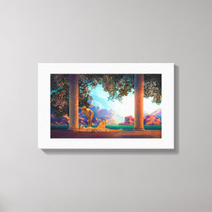 Impressão Em Tela DAYBREAK Maxfield Parrish 1922 ... 2025