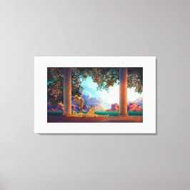 Impressão Em Tela DAYBREAK Maxfield Parrish 1922 ... 2025