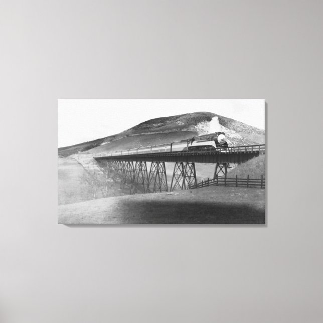 Impressão Em Tela Daylight Limited Railroad sobre Tressel (Frente)