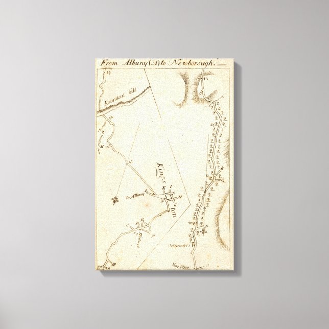 Impressão Em Tela De Albany a Newborough 31 (Frente)