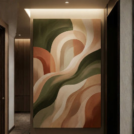 Impressão em Tela de Arte de Galeria Abstrata em T