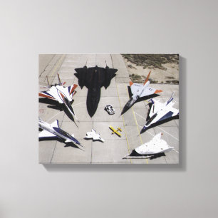 Impressão Em Tela De Dryden da pesquisa frota 1997 de aviões na