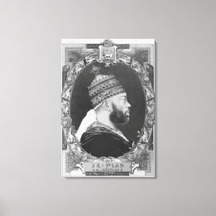 Impressão Em Tela de Etiópia, Menelik II