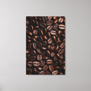 Impressão em Tela de Grãos de Café