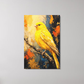 Impressão em Tela de Impasto de Luxo Canário Doura