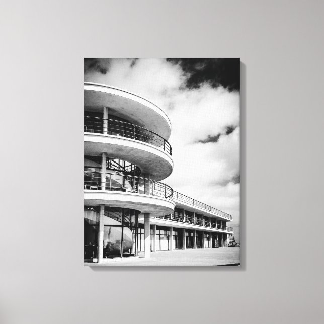 Impressão Em Tela De La Warr Pavilion Art Deco Architecture (Frente)