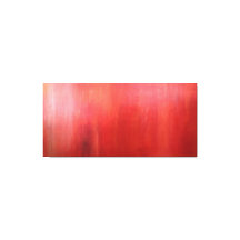 Impressão em tela de pintura em acrílico vermelha