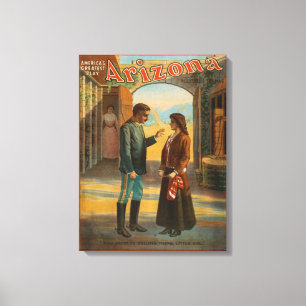 Impressão Em Tela De "poster #2 do grande jogo América" da arizona