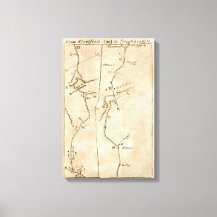 Impressão Em Tela De Stratford a Poughkeepsie 20