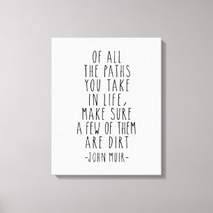 Impressão Em Tela De Todos Os Caminhos Que Você Pega Na Vida, John M